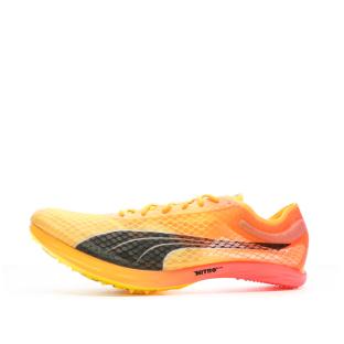 Chaussures Athlétisme Orange/Rose Homme PUMA Evospd Distance Elite+ pas cher