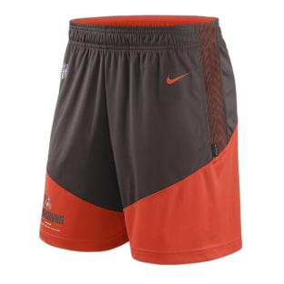 Browns Short Noir/Rouge Homme Nike 11UW pas cher