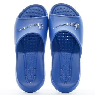 Claquettes Bleues Homme Nike Victori One Shower vue 3