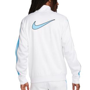 Veste Blanc/Bleu Homme Nike Pk Tracktop vue 2