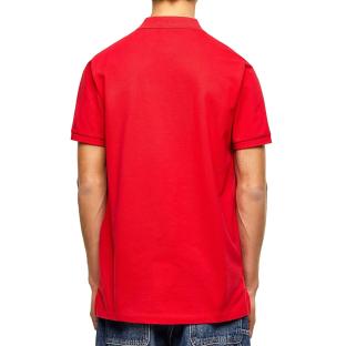 Polo Rouge Homme Diesel Harry vue 2