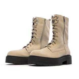 Bottines Beige Femme Geox Spherica vue 6