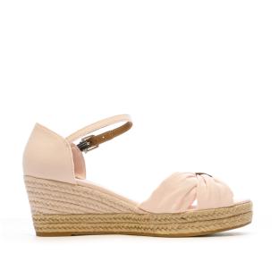 Sandale Rose Femme Tommy Hilfiger Wedge vue 2