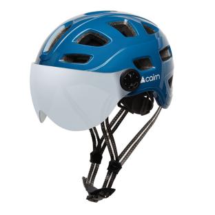 Casque de Vélo Bleu Adulte Cairn Quartz Visor Led pas cher