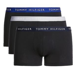 X3 Boxers Noirs Homme Tommy Hilfiger UM0UM02324 pas cher