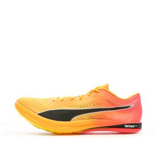 Chaussures d'Athlétisme Jaune/Orange Homme Puma Evospd Long pas cher