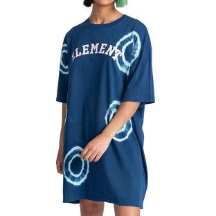 Robe Bleu Femme Element Szyget Circles pas cher