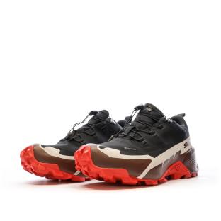 Chaussures de randonnée Noir/Rouge Homme Salomon Cross Hike vue 6