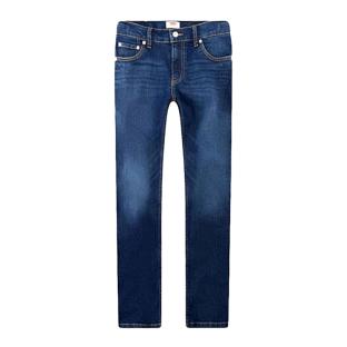 Jean Skinny Bleu Foncé Garçon Levi's Jean 9E2008 pas cher