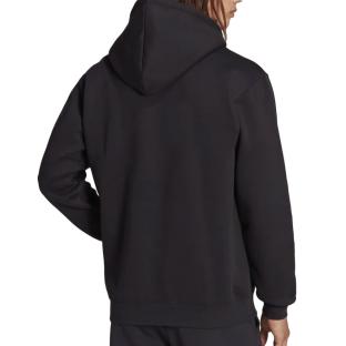 Sweat Noir Homme Adidas Hoodie vue 2