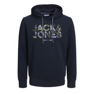 Sweat à Capuche Marine Homme Jack & Jones James pas cher