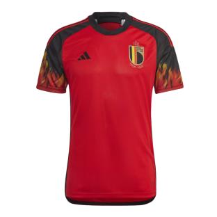 Belgique Maillot Réplica Domicile Homme Adidas 2022 pas cher