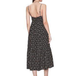 Robe Noir à Motifs Femme Pepe jeans Pey vue 2