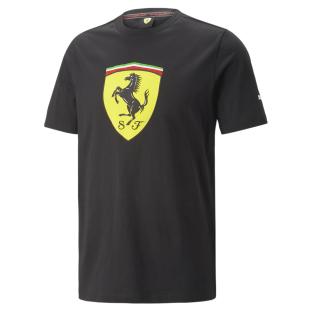 T-shirt Noir Homme Puma Ferrari Race Shield pas cher