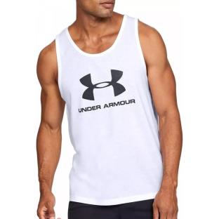 Débardeur Blanc/Noir Homme Under Armour Ua Sportstyle pas cher