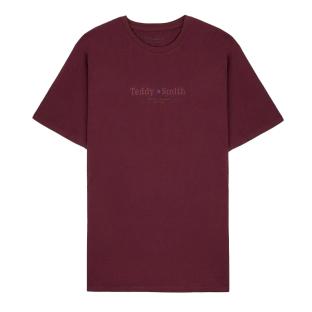 T-shirt Bordeaux Homme Teddy Smith 11017024D pas cher