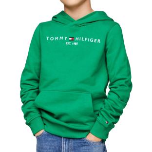 Sweat Vert Garçon Tommy Hilfiger KS0KS00205 pas cher