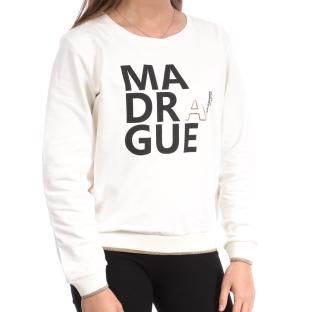 Sweat Blanc Femme Les Tropéziennes Maddie pas cher