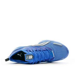 Chaussures de Running Bleu/Rouge Homme Puma Fast Nitro Elite vue 5