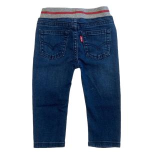 Jean Bleu Foncé Garçon Bébé Levi's 1EA187 vue 2