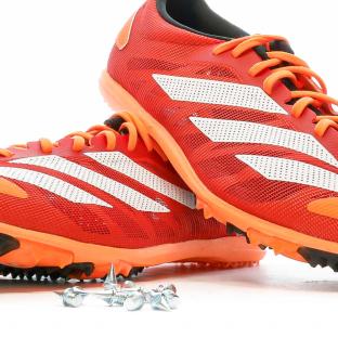 Chaussures d'Athlétisme Orange/Noir Homme Adidas Adizero Xcs vue 5