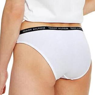 Culottes Noire/Blanc/Gris Femme Tommy Hilfiger Underwear vue 3