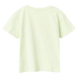 T-shirt Vert Fille Name it Vagno vue 2