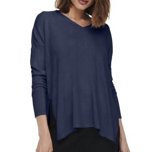 Pull en Maille Marine Femme Only Lamalia pas cher