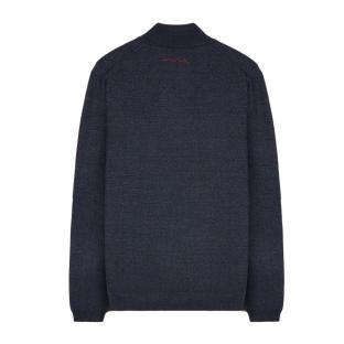 Pull 1/4 Zip Marine Homme Teddy Smith Marty 2 vue 2