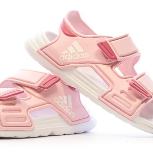 Sandales Rose/Blanche Fille Adidas Altaswim vue 7