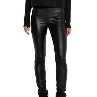 Pantalon Simili cuir Noir Femme Noisy May Coated pas cher