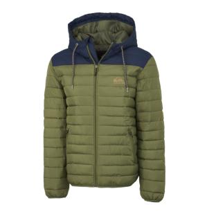 Doudoune Verte/Marine Homme Quiksilver Shaddy pas cher