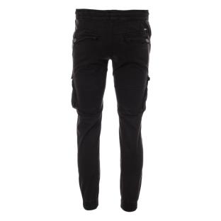 Pantalon Noir Homme Paname Brothers JORDAN vue 2