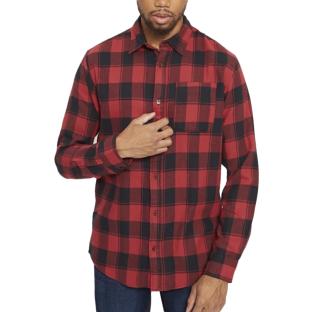 Chemise Rouge/Noire Homme Jack & Jones Joshua pas cher