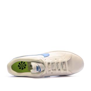 Baskets Blanches/Bleu Homme Nike Court Royale 2 vue 4