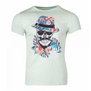 T-shirt Vert Homme La Maison Blaggio Michak pas cher