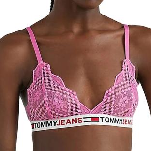 Soutien gorge Rose Femme Tommy Jeans UW0UW03829 pas cher