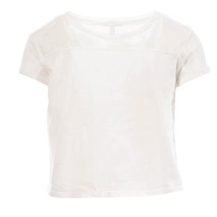 T-shirt Blanc Fille Teddy Smith Tulco vue 2