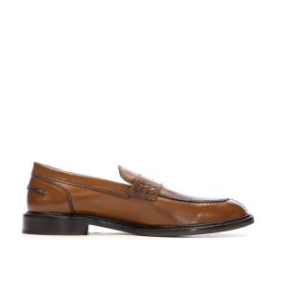 Mocassins Cognac Homme Geox Artenova vue 2