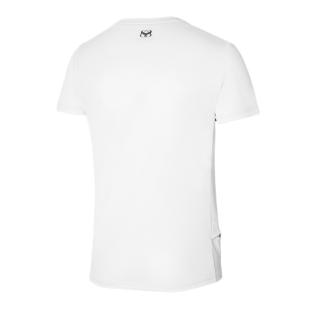 T-shirt Blanc Homme Mizuno Training 88 vue 2