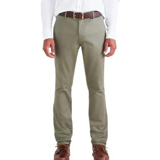 Pantalon Chino Skinny Kaki Homme Dockers Orig pas cher