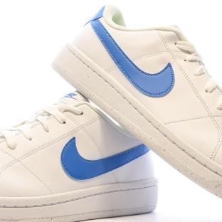 Baskets Blanches/Bleu Homme Nike Court Royale 2 vue 7