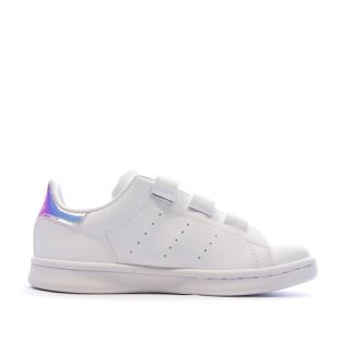 Stan Smith Baskets Blanches à Scratch Enfant Adidas vue 2