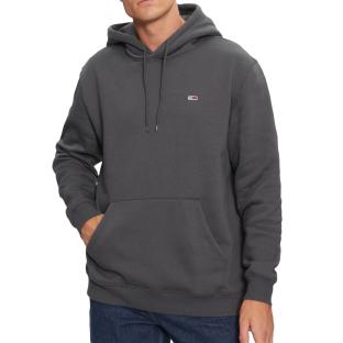 Sweat à Capuche Gris Homme Tommy Hilfiger Flag Hoodi pas cher