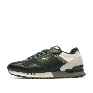 Baskets Noires Homme Pepe jeans London Bright M pas cher