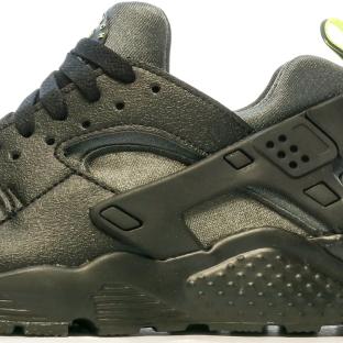 Baskets Noir Garçon Nike Huarache Run vue 7