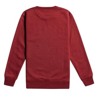 Sweat Bordeaux Garçon Billabong Stamp vue 2