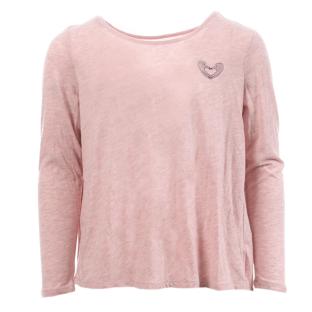 T-shirt Rose Fille Teddy Smith Toala pas cher