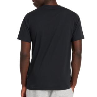 T-shirt Noir Homme New Balance MT43901 vue 2