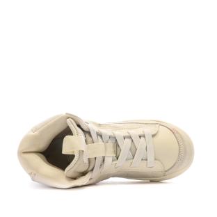 Baskets Beige Garçon/Fille Nike Blazer Mid 77 vue 4